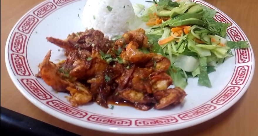 Camarones a la Diabla